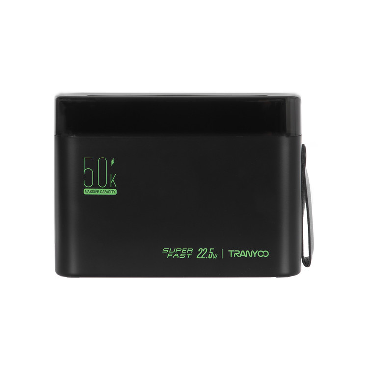 پاوربانک (فست شارژ) Tranyoo 22.5W 50000mAh مدل T-L5