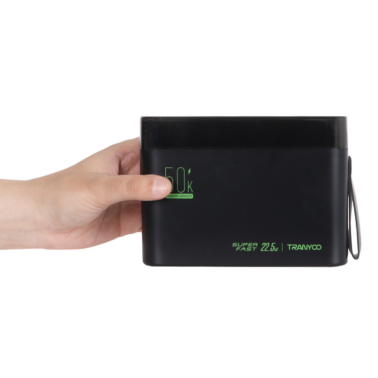 پاوربانک (فست شارژ) Tranyoo 22.5W 50000mAh مدل T-L5