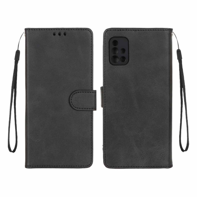 کیف چرمی موبایل جاکارتی مگنتی محافظ لنزدار سامسونگ Samsung Galaxy A51 / M40s