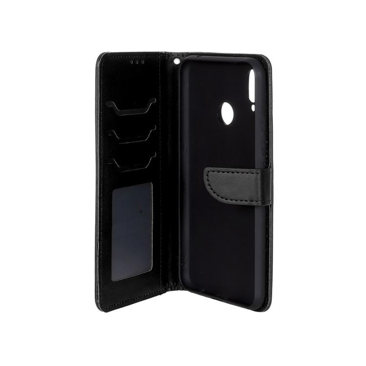 کیف چرمی موبایل مگنتی جاکارتی و محافظ لنزدار درجه یک هواوی مدل Huawei Nova 3i