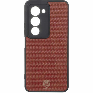 قاب طرح چرم حصیری Golden lion مدل شیائومی ردمی 15 - Xiaomi Redmi 15 4G
