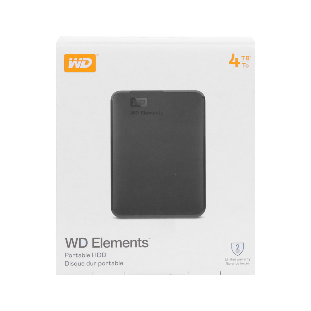 هارد اکسترنال وسترن دیجیتال مدل Western Digital Elements ظرفیت 4 ترابایت