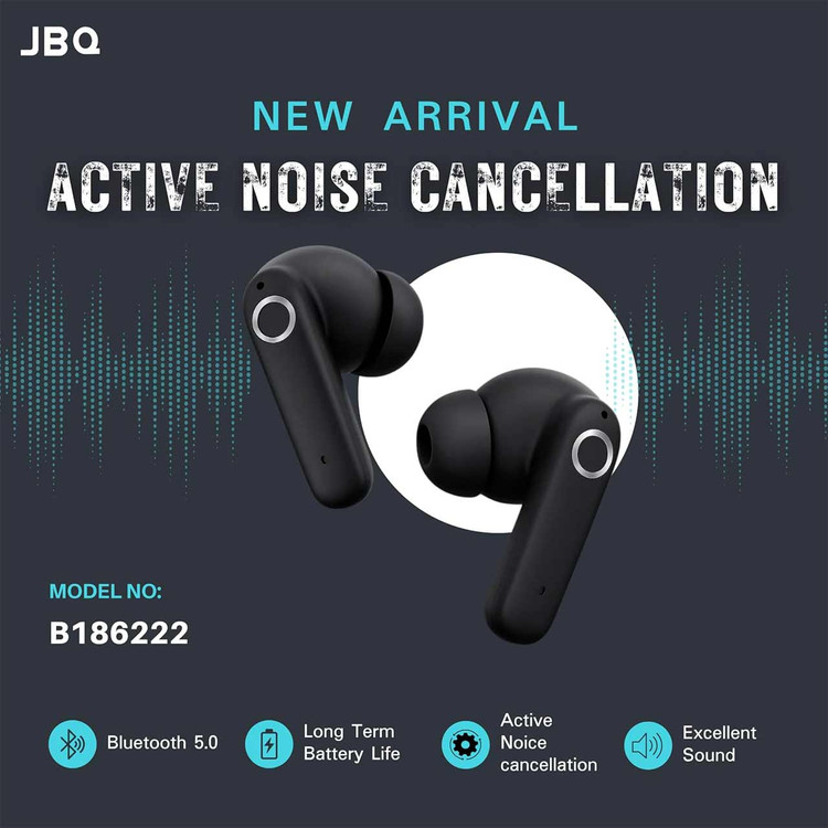 ایرفون بی سیم JBQ مدل Echo Flex B186222 ANC+ENC