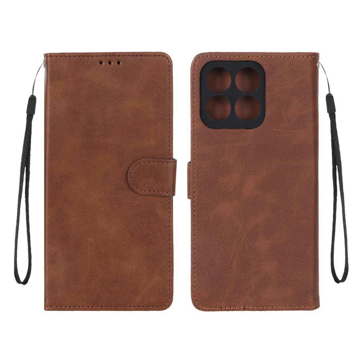 کیف موبایل چرمی مگنتی جاکارتی و محافظ لنزدار درجه یک هواوی آنر مدل Honor X8b