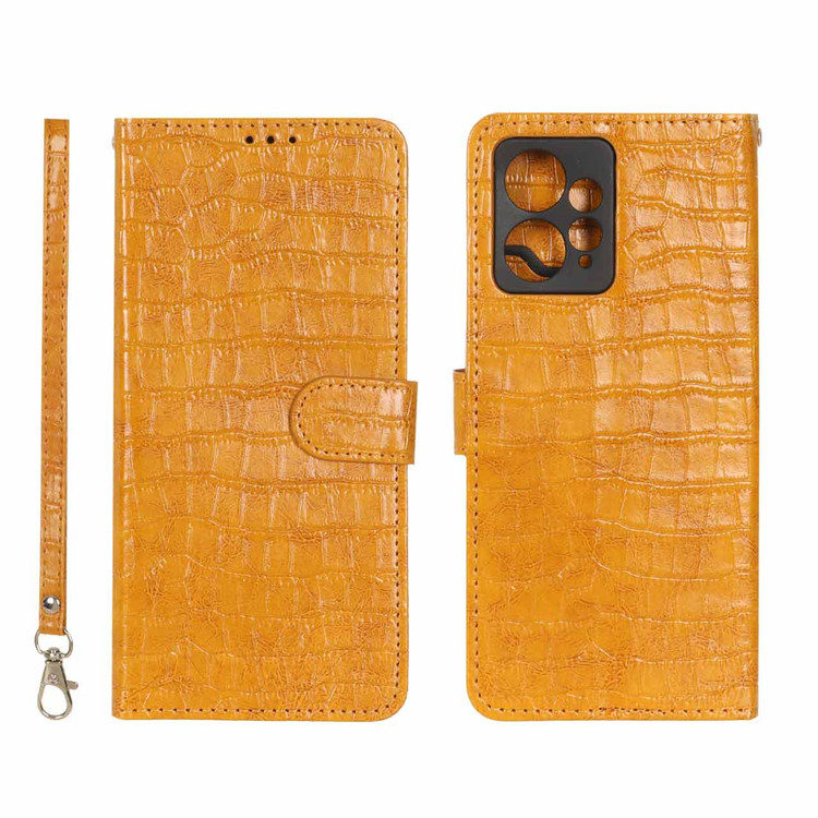 کیف موبایل چرمی جاکارتی و محافظ لنزدار شیائومی مدل Xiaomi Redmi Note 12 4G