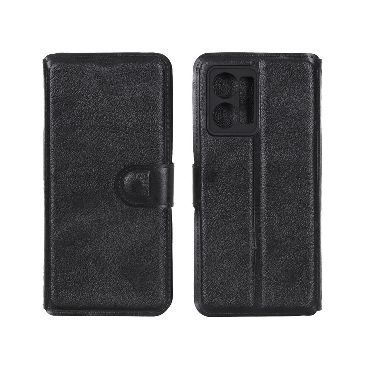 کیف موبایل چرمی جاکارتی و محافظ لنزدار شیائومی مدل Xiaomi Redmi Note 12 4G