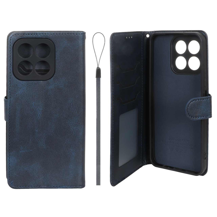 کیف موبایل چرمی جاکارتی مگنتی محافظ لنزدار درجه یک داخل خز MNC Plus مدل هواوی آنر Honor X6b