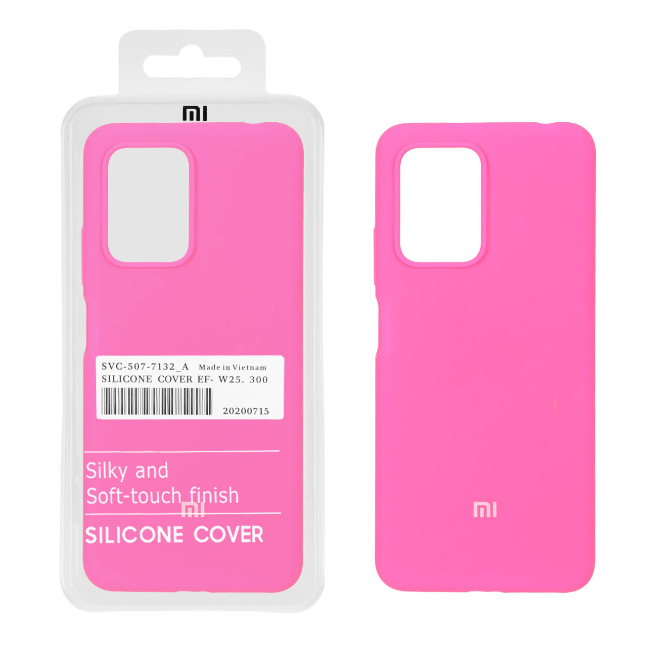 قاب سیلیکونی اورجینال داخل مخمل پاک کنی درجه یک شیائومی مدل Xiaomi Poco X4 GT / Redmi Note 11T Pro 5G / Redmi Note 11T Pro Plus (پک اصلی)