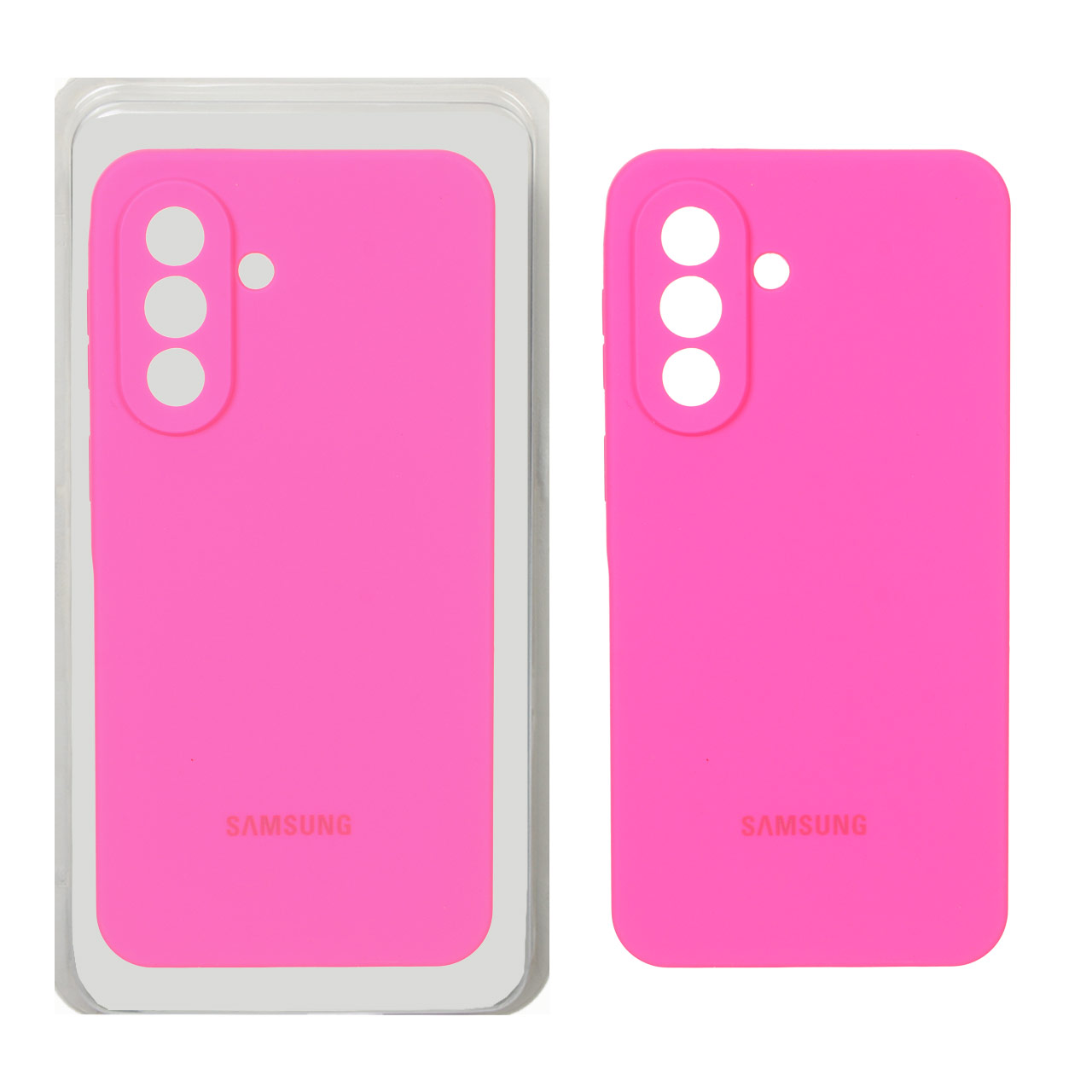 قاب سیلیکونی اورجینال داخل مخمل پاک کنی Master Quality مدل Samsung Galaxy A57 (پک اصلی)