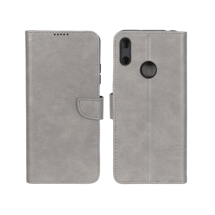 کیف موبایل چرمی جاکارتی و محافظ لنزدار درجه یک هواوی مدل Huawei Y6 (2019) / Y6 Prime (2019) / Y6s / Honor 8a