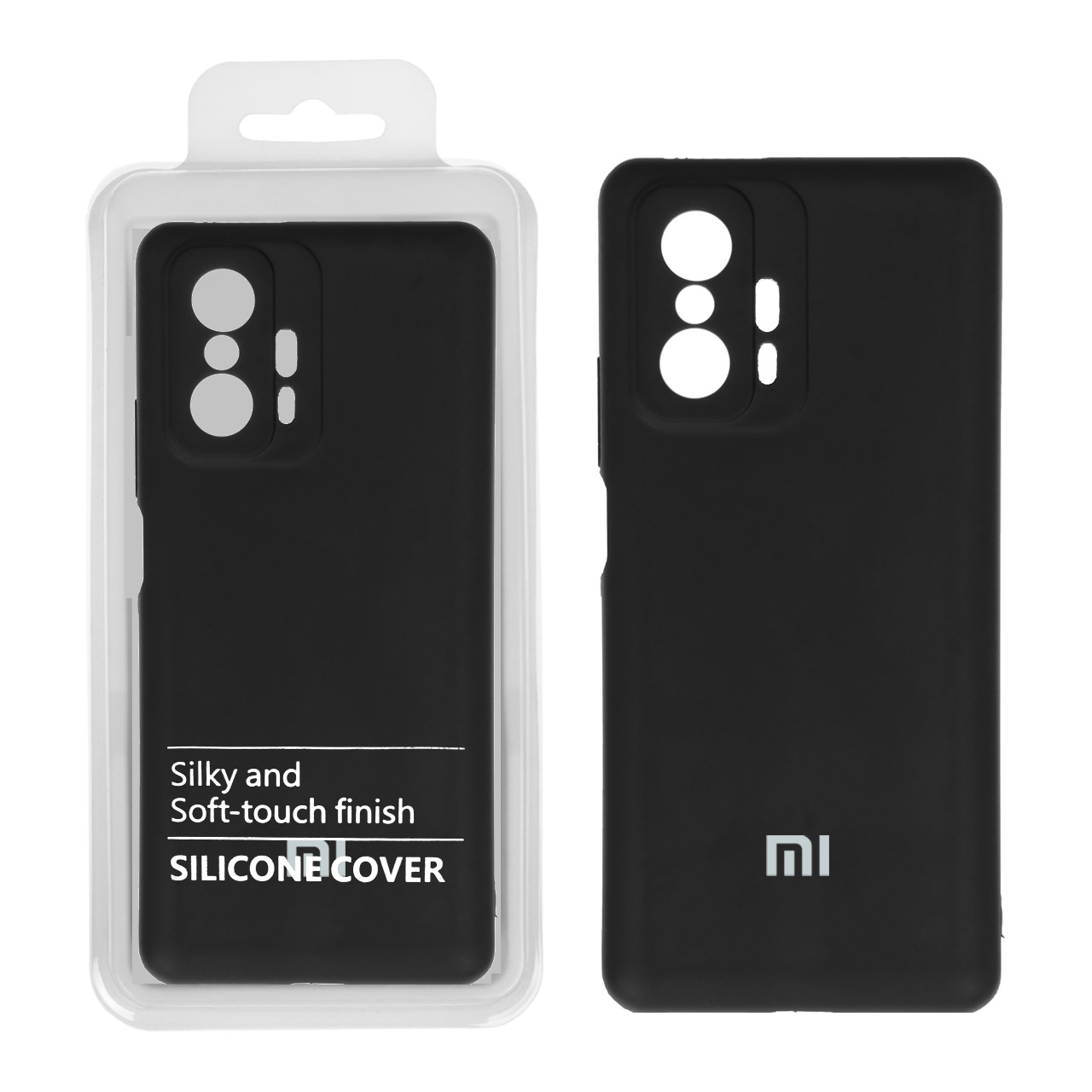 قاب سیلیکونی داخل مخمل محافظ لنزدار شیائومی مدل Xiaomi Mi 11T / Mi 11T Pro
