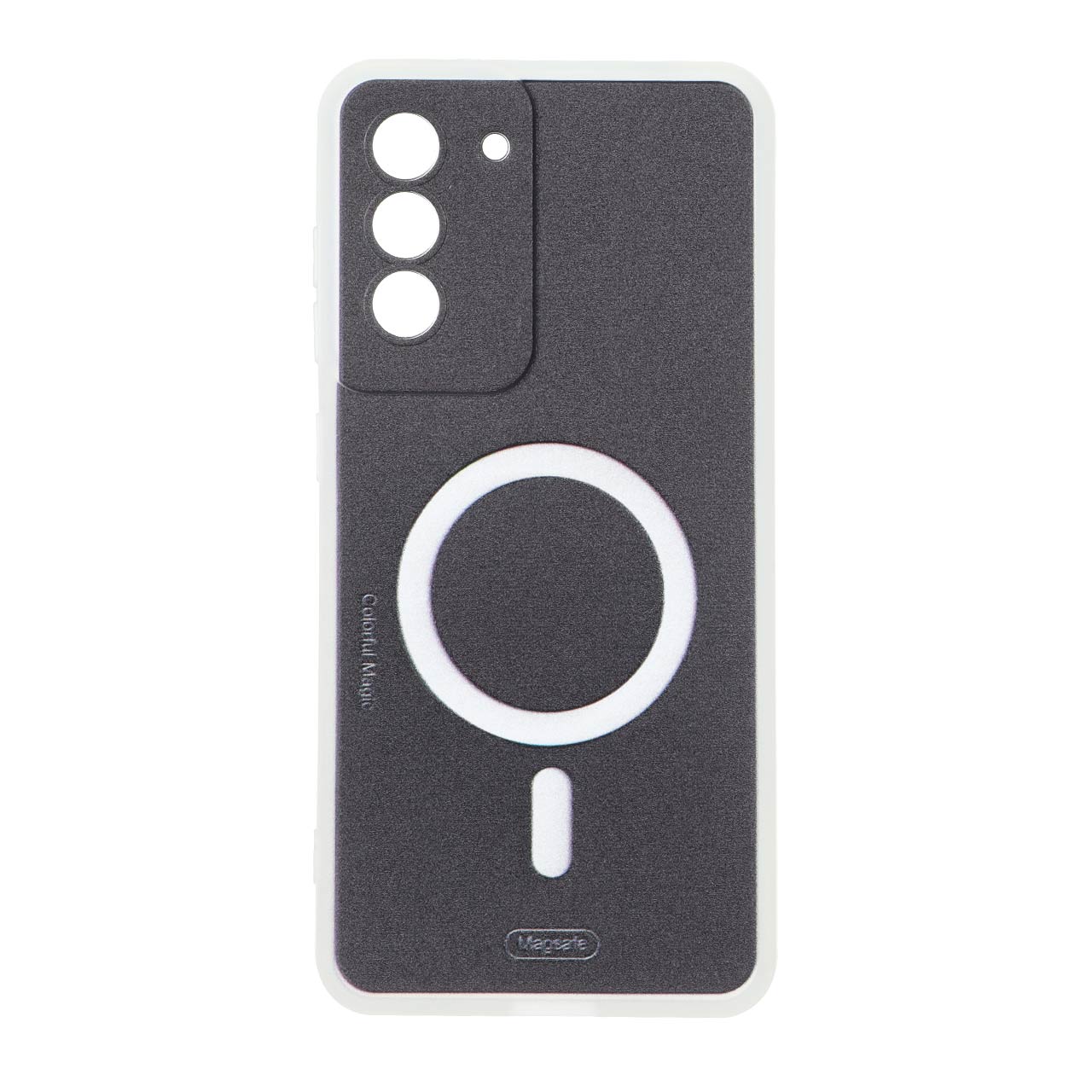 قاب Colorful Magic طرح مگ سیف محافظ لنزدار Samsung Galaxy S21 FE