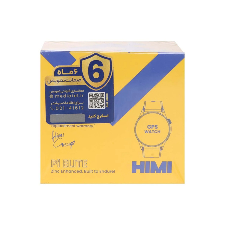 ساعت هوشمند HIMI مدل Pi ELITE G12 با GPS و بدنه فلزی