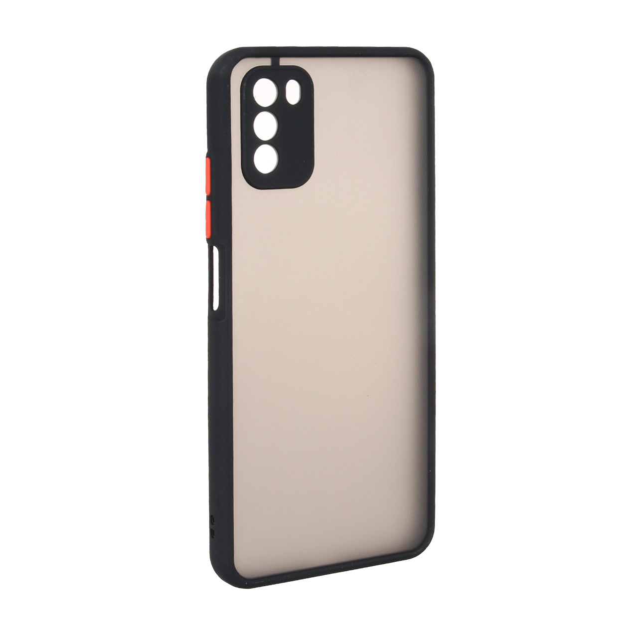 قاب پشت مات محافظ لنزدار شیائومی مدل Xiaomi Poco M3