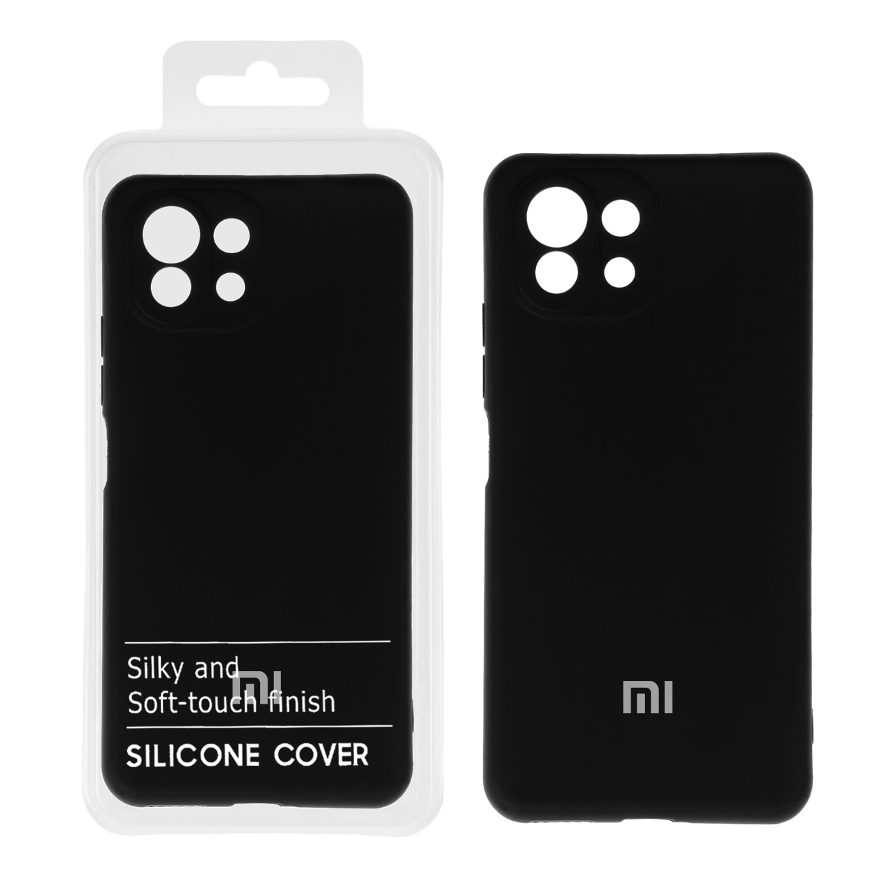 قاب سیلیکونی داخل مخمل محافظ لنزدار شیائومی مدل Xiaomi Mi 11 Lite