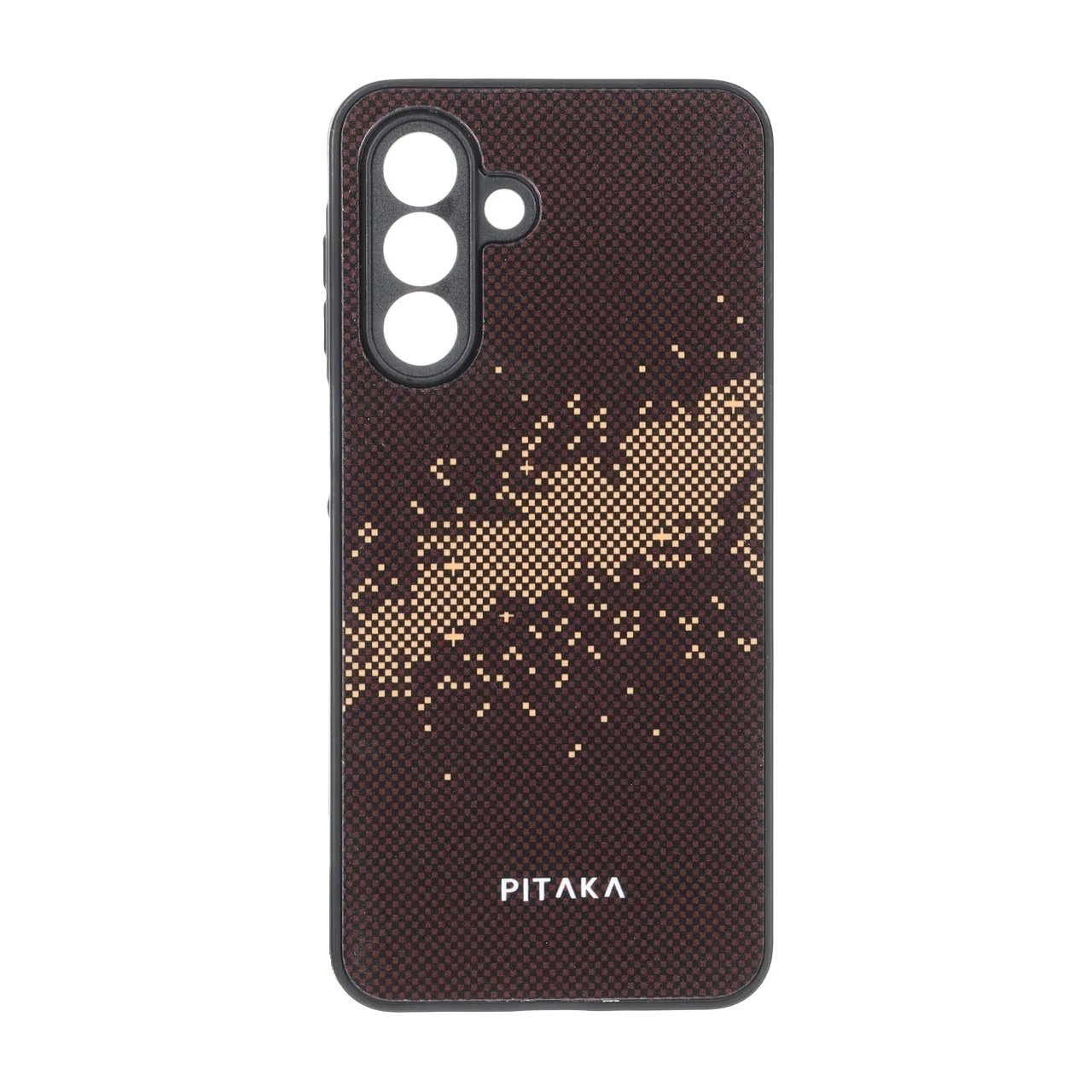 قاب طرح‌دار PITAKA طرح هاشور محافظ لنزدار سامسونگ Samsung Galaxy A17 / A26