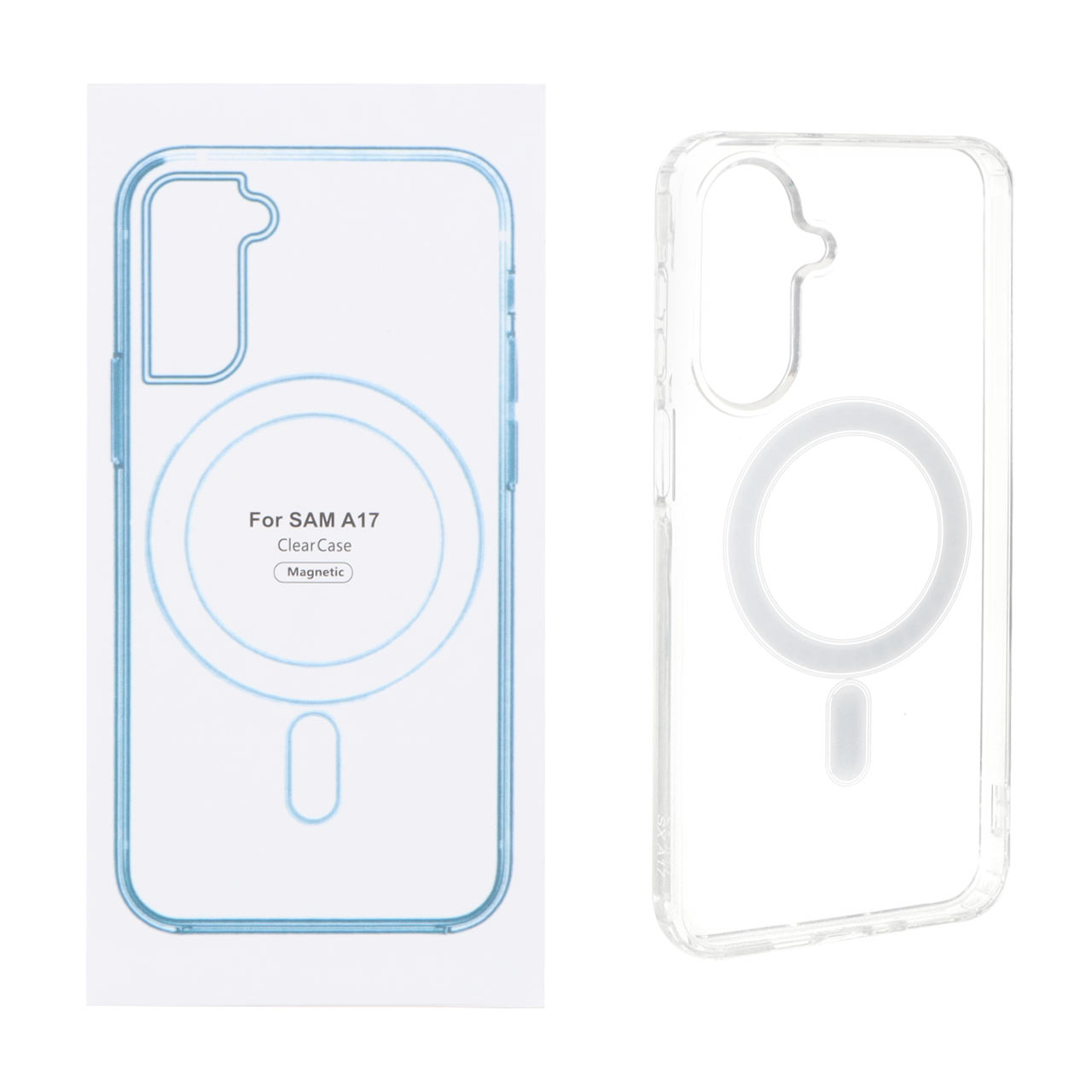 قاب مگ سیف شفاف با قابلیت شارژ MagSafe سامسونگ مدل Samsung Galaxy A05s / M14 4G / F14 4G (پک دار)