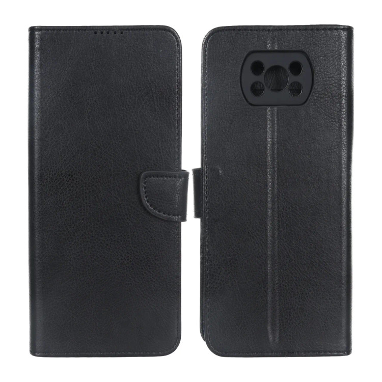کیف موبایل چرمی جاکارتی مگنتی و محافظ لنزدار درجه یک شیائومی Xiaomi Poco X3 / Poco X3 Pro / Poco X3 NFC