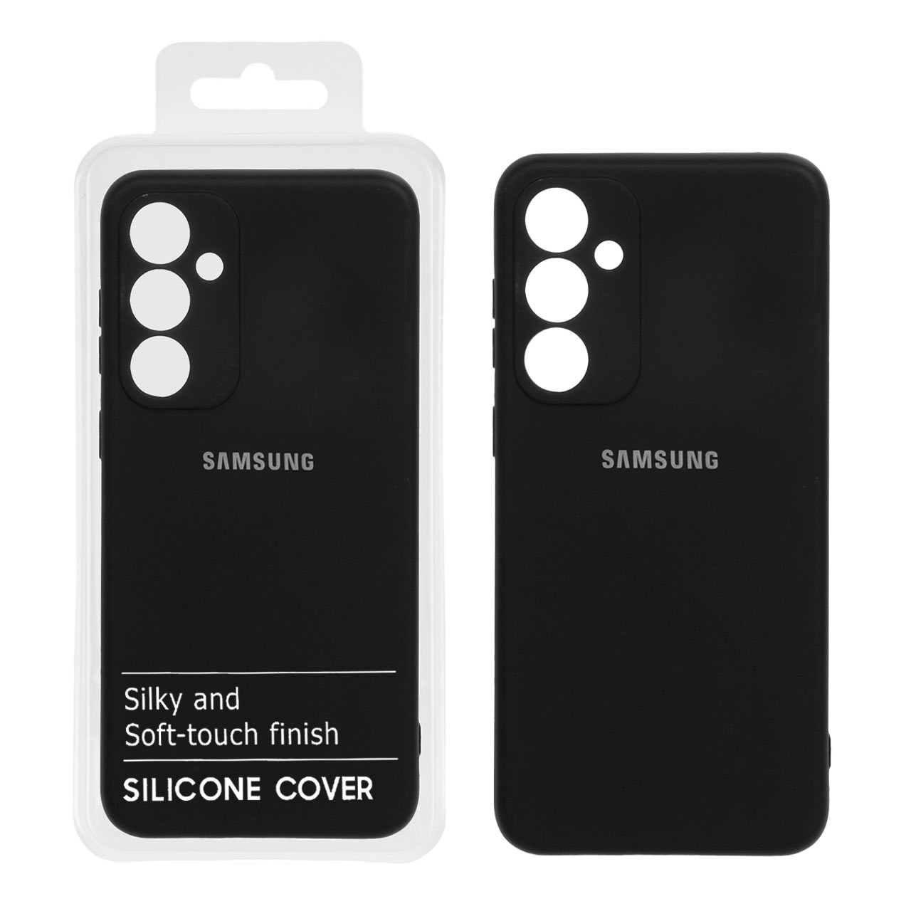 قاب سیلیکونی محافظ لنزدار داخل مخمل سامسونگ Samsung S23 FE