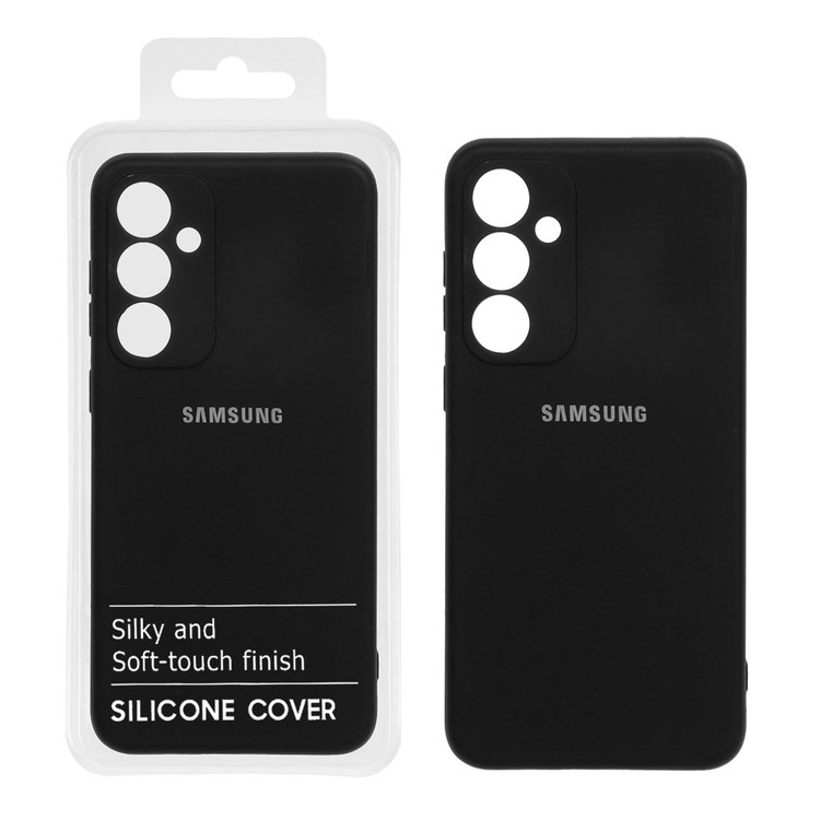 قاب سیلیکونی محافظ لنزدار داخل مخمل سامسونگ Samsung S23 FE