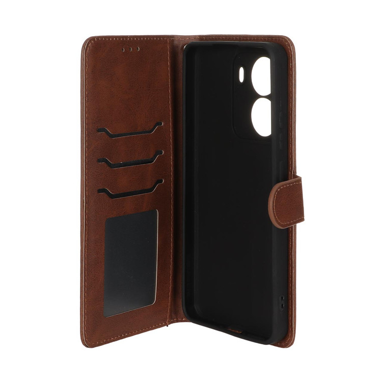 کیف موبایل چرمی مگنتی جاکارتی و محافظ لنزدار درجه یک شیائومی Xiaomi Poco X7 Pro