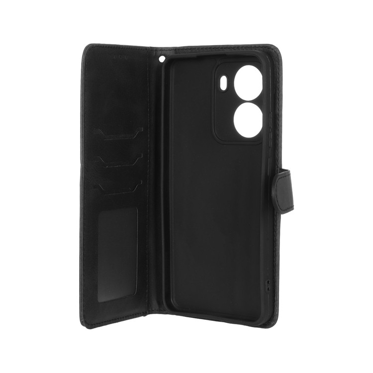 کیف موبایل چرمی مگنتی جاکارتی و محافظ لنزدار درجه یک شیائومی Xiaomi Poco X7 Pro