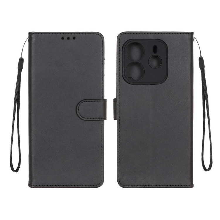 کیف موبایل چرمی مگنتی جاکارتی و محافظ لنزدار درجه یک شیائومی مدل Xiaomi Redmi Note 14 4G