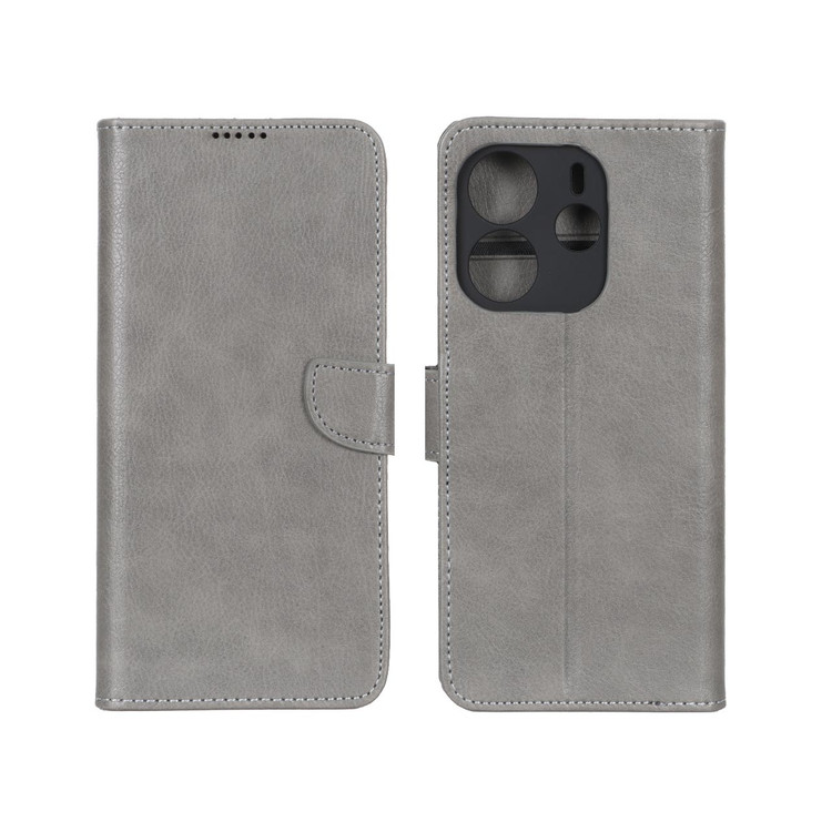 کیف موبایل چرمی مگنتی جاکارتی و محافظ لنزدار درجه یک شیائومی مدل Xiaomi Redmi Note 14 4G