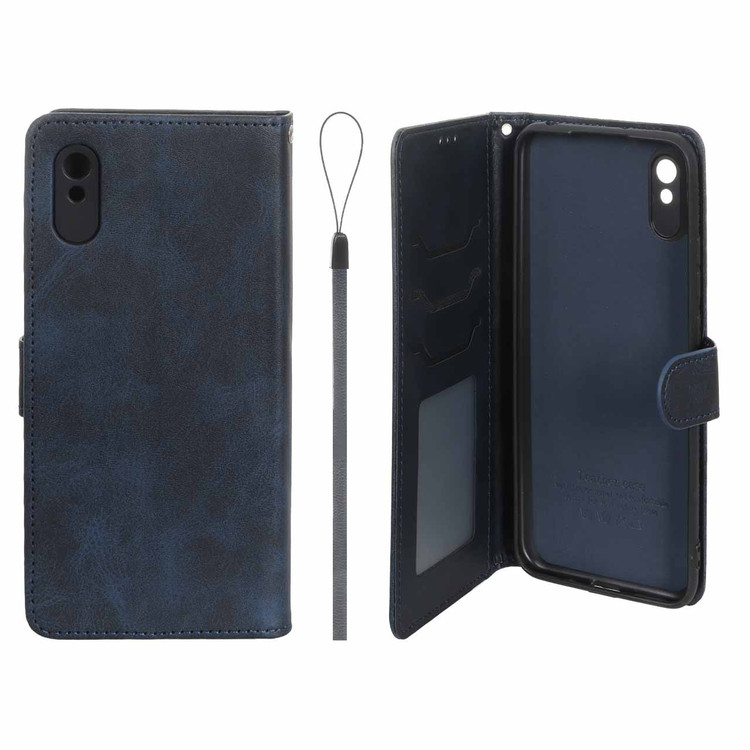 کیف موبایل چرمی مگنتی جاکارتی و محافظ لنزدار درجه یک داخل خز شیائومی مدل Xiaomi Redmi 9A / Redmi 9A Sport / Redmi 9AT