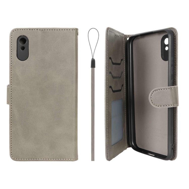 کیف موبایل چرمی مگنتی جاکارتی و محافظ لنزدار درجه یک داخل خز شیائومی مدل Xiaomi Redmi 9A / Redmi 9A Sport / Redmi 9AT