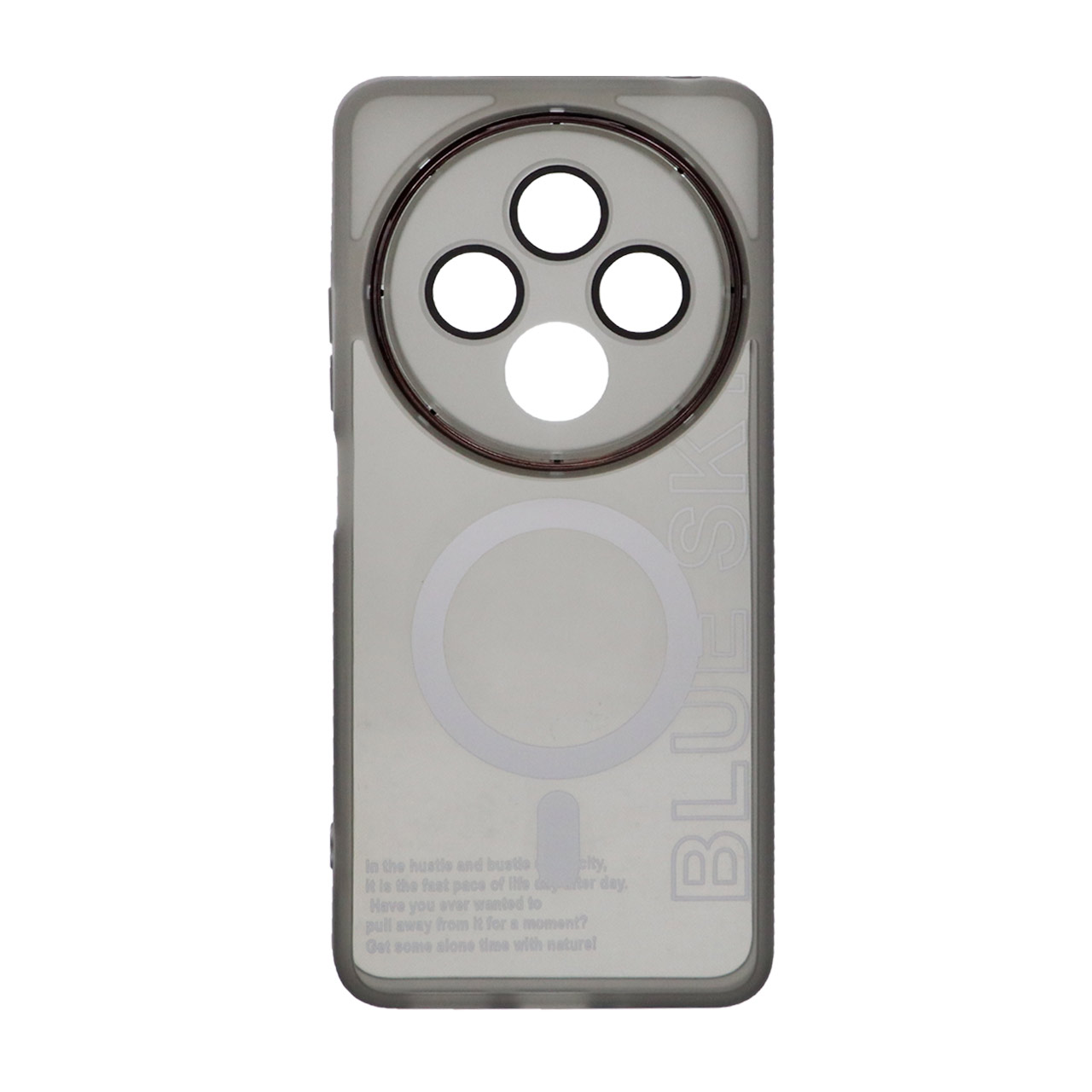 قاب طرح مگ سیف Diamond Space همراه با گلس محافظ لنز شیائومی مدل Xiaomi Redmi 14C / Redmi A3 Pro / Redmi A4 / Poco C75