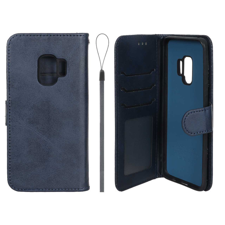 کیف موبایل چرمی مگنتی جاکارتی و داخل خز درجه یک سامسونگ مدل Samsung Galaxy S9