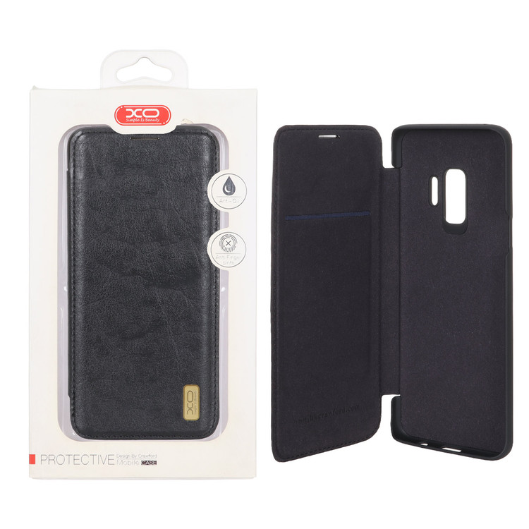 کیف موبایل چرمی مگنتی جاکارتی و داخل خز درجه یک سامسونگ مدل Samsung Galaxy S9