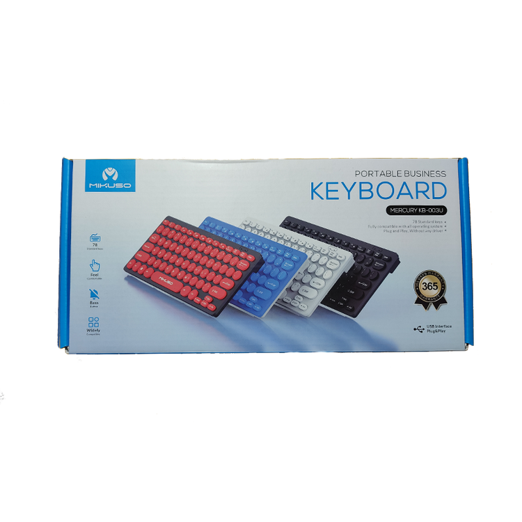 مینی کیبورد باسیم میکاسو مدل Mikuso KB-003U