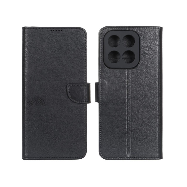 کیف موبایل چرمی جاکارتی مگنتی و محافظ لنزدار درجه یک آنر مدل Honor X7d
