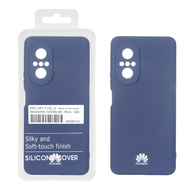 قاب سیلیکونی داخل مخمل محافظ لنزدار هواوی مدل Huawei Nova 9 SE