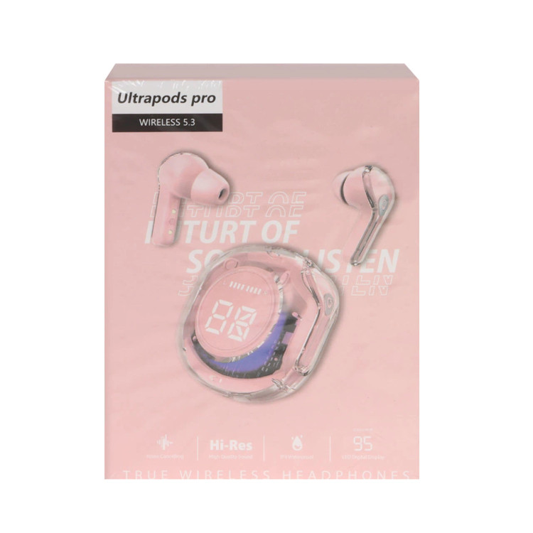 هندزفری ایرپاد بی سیم طرح شیشه ای مدل Ultrapods Pro