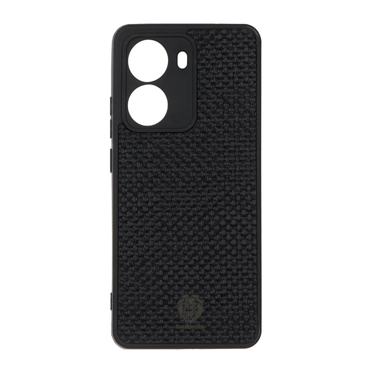 قاب طرح چرم حصیری Golden Lion محافظ لنزدار شیائومی Xiaomi Poco X7 Pro