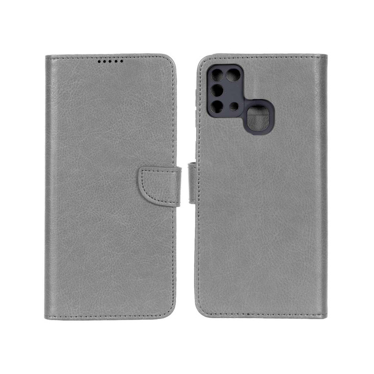 کیف موبایل چرمی مگنتی جاکارتی و محافظ لنزدار درجه یک سامسونگ مدل Samsung Galaxy M31