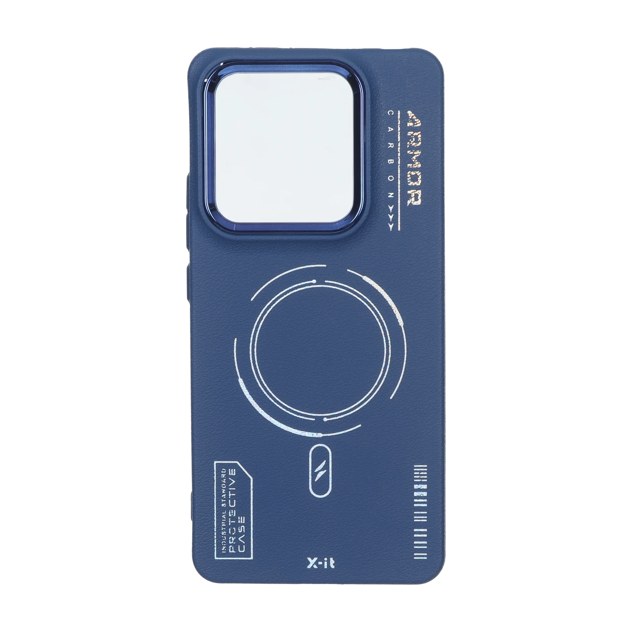 قاب طرح مگ سیف Armor لنز متال شیائومی مدل Xiaomi Poco M7 Pro 5G