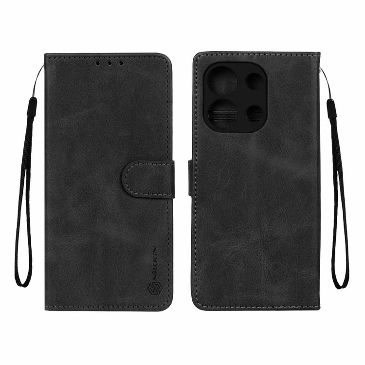 کیف موبایل چرمی مگنتی و جاکارتی درجه یک شیائومی مدل Xiaomi Redmi Note 13 4G