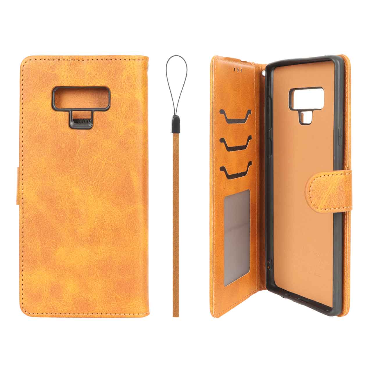 کیف موبایل چرمی مگنتی جاکارتی و داخل مخمل درجه یک سامسونگ مدل Samsung Galaxy Note 9