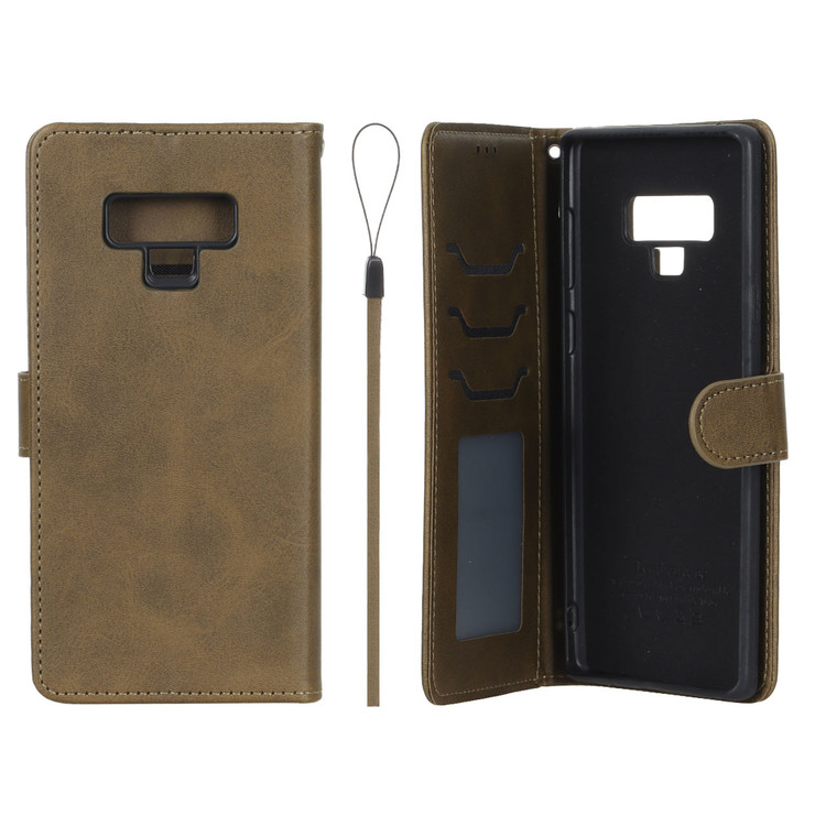 کیف موبایل چرمی مگنتی جاکارتی و داخل مخمل درجه یک سامسونگ مدل Samsung Galaxy Note 9