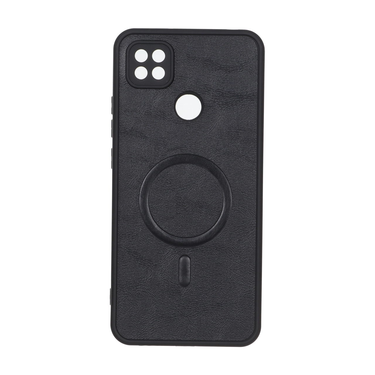 قاب چرمی طرح مگ سیف محافظ لنزدار Xiaomi Redmi 10A / Redmi 9C / Poco C31