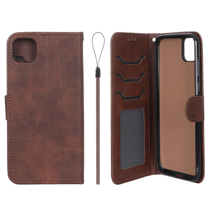 کیف موبایل چرمی مگنتی جاکارتی درجه یک هواوی مدل Huawei Y5p