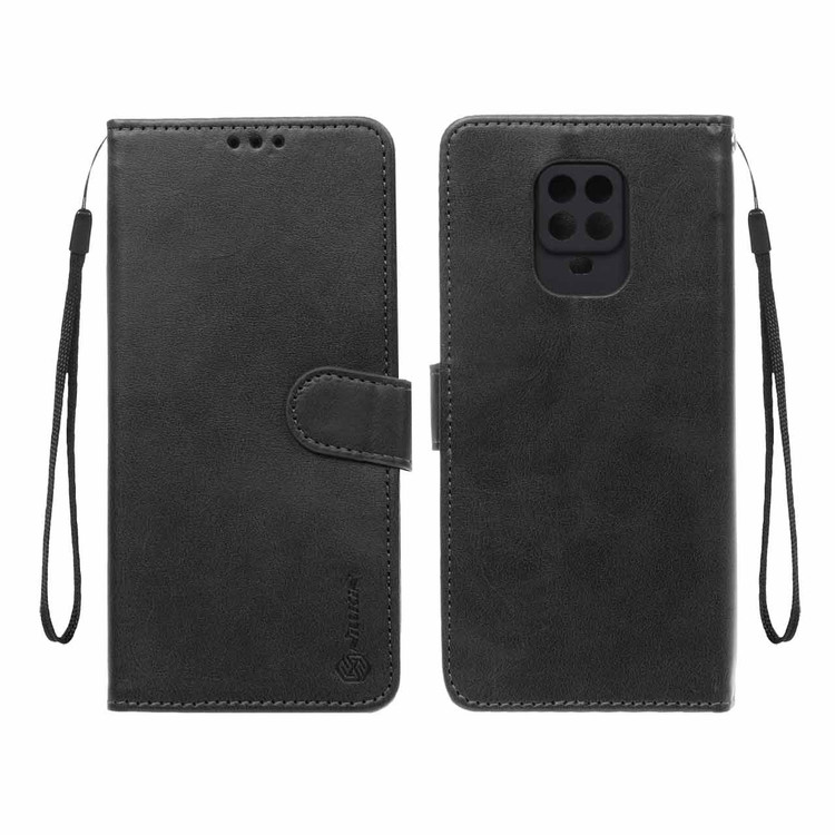 کیف موبایل چرمی جاکارتی مگنتی و محافظ لنزدار درجه یک شیائومی مدل Xiaomi Redmi Note 9S / Redmi Note 9 Pro / Redmi Note 9 Pro Max / Poco M2 Pro