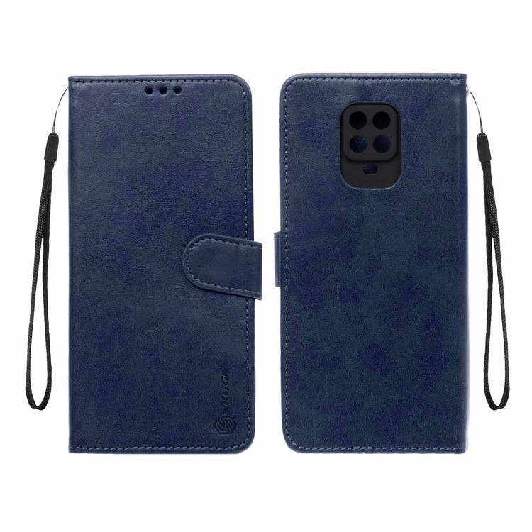 کیف موبایل چرمی جاکارتی مگنتی و محافظ لنزدار درجه یک شیائومی مدل Xiaomi Redmi Note 9S / Redmi Note 9 Pro / Redmi Note 9 Pro Max / Poco M2 Pro