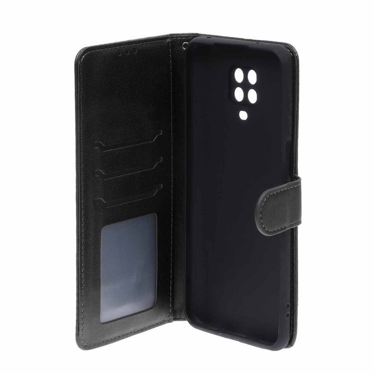 کیف موبایل چرمی جاکارتی مگنتی و محافظ لنزدار درجه یک شیائومی مدل Xiaomi Redmi Note 9S / Redmi Note 9 Pro / Redmi Note 9 Pro Max / Poco M2 Pro