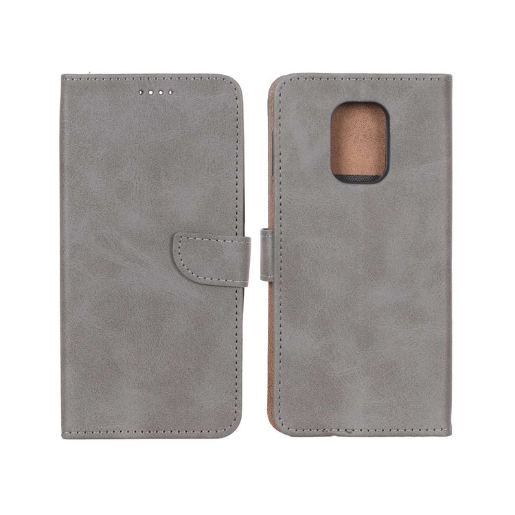 کیف موبایل چرمی جاکارتی مگنتی و محافظ لنزدار درجه یک شیائومی مدل Xiaomi Redmi Note 9S / Redmi Note 9 Pro / Redmi Note 9 Pro Max / Poco M2 Pro