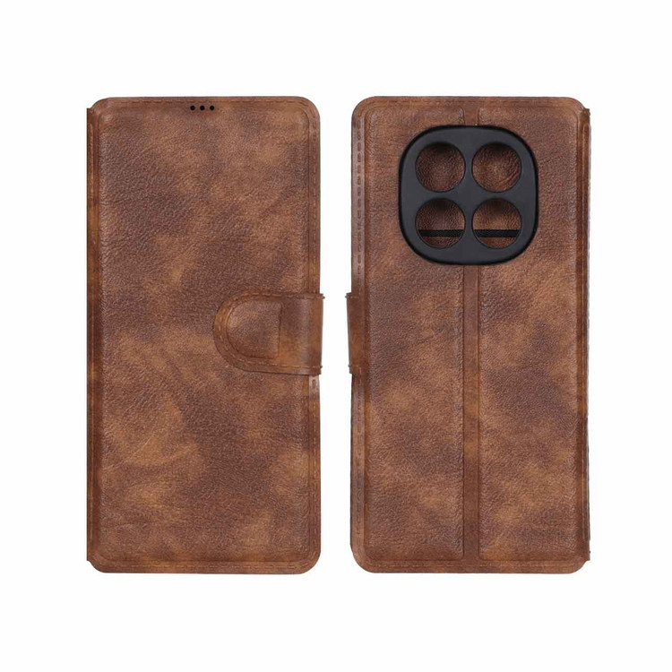 کیف موبایل چرمی مگنتی جاکارتی و محافظ لنزدار شیائومی مدل Xiaomi Redmi Note 15 / Poco M8 5G